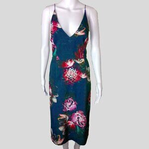 Topshop Floral Cocktail Dress